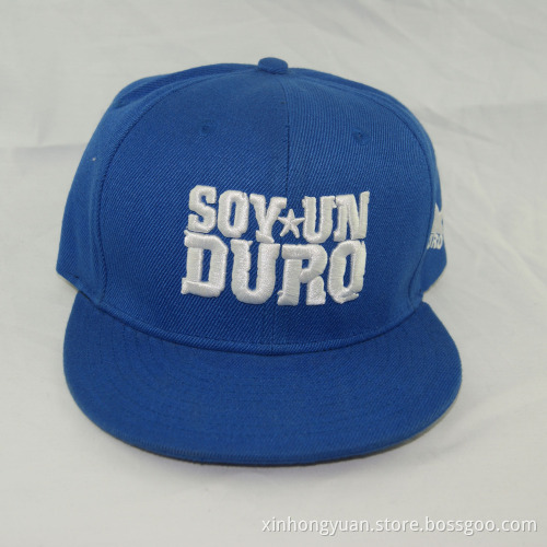 cheap blue embroidery cap snapback made in china factory